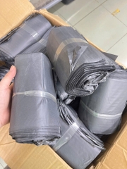 1Kg Túi Đóng Hàng Niêm Phong Màu Xám Bạc size 17x30