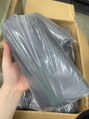 1Kg Túi Đóng Hàng Niêm Phong Màu Xám Bạc size 18x28