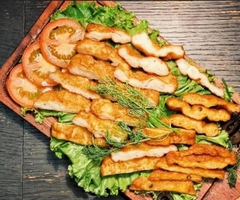 Chả Mực Giã Tay Khay - Túi 500Gr