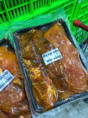 Thịt heo 1 nắng ướp vị vừa ăn ngon ngọt khay 500g