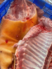 Sườn dê Có Da nóng cấp đông ra bịch 1kg