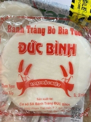 Bánh tráng bò bía tươi cuốn chả giò
