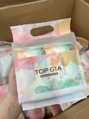 Khăn Ướt Bỏ Túi Mini Thương Hiệu Top Gia Bịch 10 Gói,