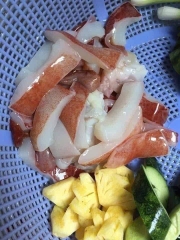 Đuôi Mực Ống Đại Dương Bự Chà Bá - Khay 1Kg