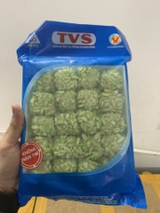 TVS Chả cá tẩm cốm dẹp xanh 500g loại 20 viên/ gói