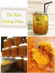 Tắc Xí Muội Đường Phèn - Hủ 1Kg
