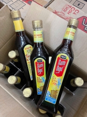 Nước mắm 32 độ đạm chai thủy tinh 500ml Nam Ngư cá cơm tươi