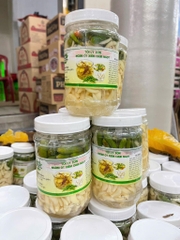 Tỏi lý sơn ngâm ớt xiêm xanh hủ 500g