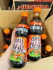 Dầu hào sò điệp chin su chai 820g