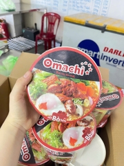 Mì Omachi tô sốt bò hầm thùng 18 Tô x93g