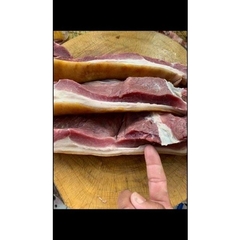Heo Rừng Cuộn Lai Tươi Ba Rọi - Túi 1Kg