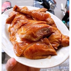 Gà Ủ Muối Xông Khói Nữa Con - Túi 500Gr