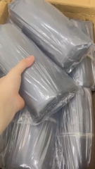1Kg Túi Đóng Hàng Niêm Phong Màu Xám Bạc size 18x28