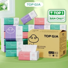 Thùng 30 Gói Khăn Giấy Rút Cao Cấp Gói 300 Tờ