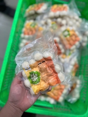 Mực viên 4 túi 1kg