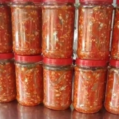 Mắm Cá Cơm Nguyên Chất - Chai 500Gr