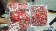 Bò trãi bò cắt lát sịn gói 500g