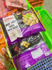 Mực viên kiểu hàn quốc hàng lcfood Sỉ