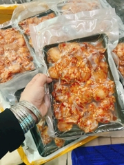 Gò má cá lóc tẩm vị 1 nắng siêu phẩm 500g