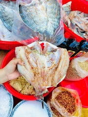 Cá Rô Phi mần sạch ướp xả ớt túi 1kg