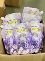 Combo 6 túi Nước Giặt Xả TopGia Hương Đắm Say túi 1 Lít