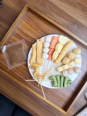 AHL - Bộ Xiên Chả Cá Hải Sản kèm nước dùng túi 500g
