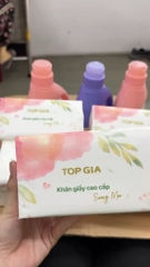 Thùng 10 gói Giấy rút sương mai gói 460 tờ Topgia