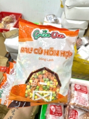 Rau Củ Hỗn Hợp mau cam Green One túi 1kg