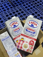 Kem sữa nấu ăn Larsa 18% hộp 1 Lít