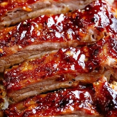 Sườn Nướng Ướp Vị BBQ - Túi 1kg