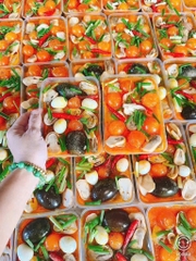 Mắm chưng tam sắc hộp 700g