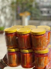 Chao môn nắp vàng hủ 800g