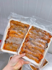 Tôm thẻ ướp tiêu đường 1 nắng gói 250gr