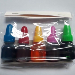 Lốc 5 Màu Thực Phẩm Mini chai 5ml