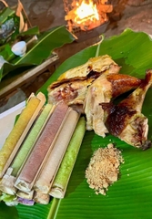 Set 5 Ông Cơm Lam Ngũ Sắc Tây Bắc Lớn