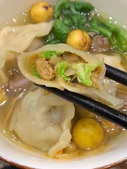 Sủi Cảo Nhân Thịt Videli - Túi 1Kg
