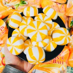Bánh Bao Thả Lẩu Nhân Trứng Cá Phú Mark - Cam - Túi 500Gr