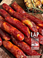 Lạp Xưởng Tôm Trứng Muối - Túi 500Gr