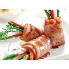 Xông Khói Thịt Ba Rọi Heo Cắt Lát - Khay 500Gr