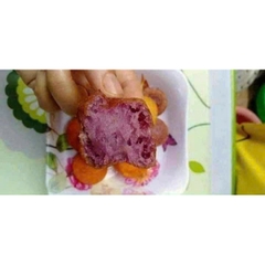 Xôi Chiên Phồng Cắt Khúc 3 Màu - Khay 1Kg