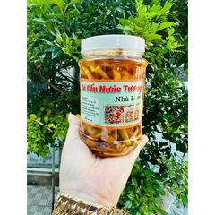 XÁ BẤU TRỘN NƯỚC TƯƠNG TỎI ỚT hủ 500g