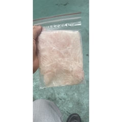 THỊT CÁ BASA CẮT MIẾNG ĐÔNG LẠNH LÀM SẠCH gói 1kg không mai băng