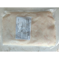 THỊT CÁ BASA CẮT MIẾNG ĐÔNG LẠNH LÀM SẠCH gói 1kg không mai băng