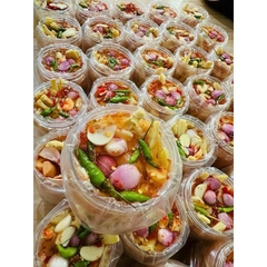 KIM CHI MĂNG TỎI ỚT ( HÀNG LOẠI 1 SIÊU NHIỀU ) hủ 700g