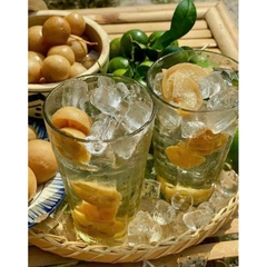 Chanh muối ngâm đường phèn hủ 12-15 trái khoản 1kg