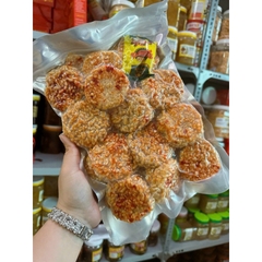 Cơm cháy viên mắm tỏi túi 500g