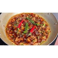Kho Quẹt Tóp mỡ Tôm Thịt - hũ 400gr
