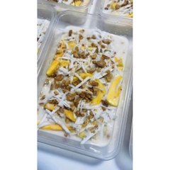 Kem Chuối Mit Thái đậu phộng  nhà làm từ cốt dừa tươi