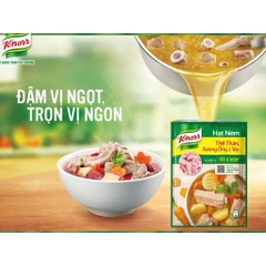 Hạt nêm thịt thăn, xương ống, tủy Knorr