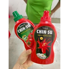 Combo Tương Cà Tương Ớt CHINSU 2 chai 500gram